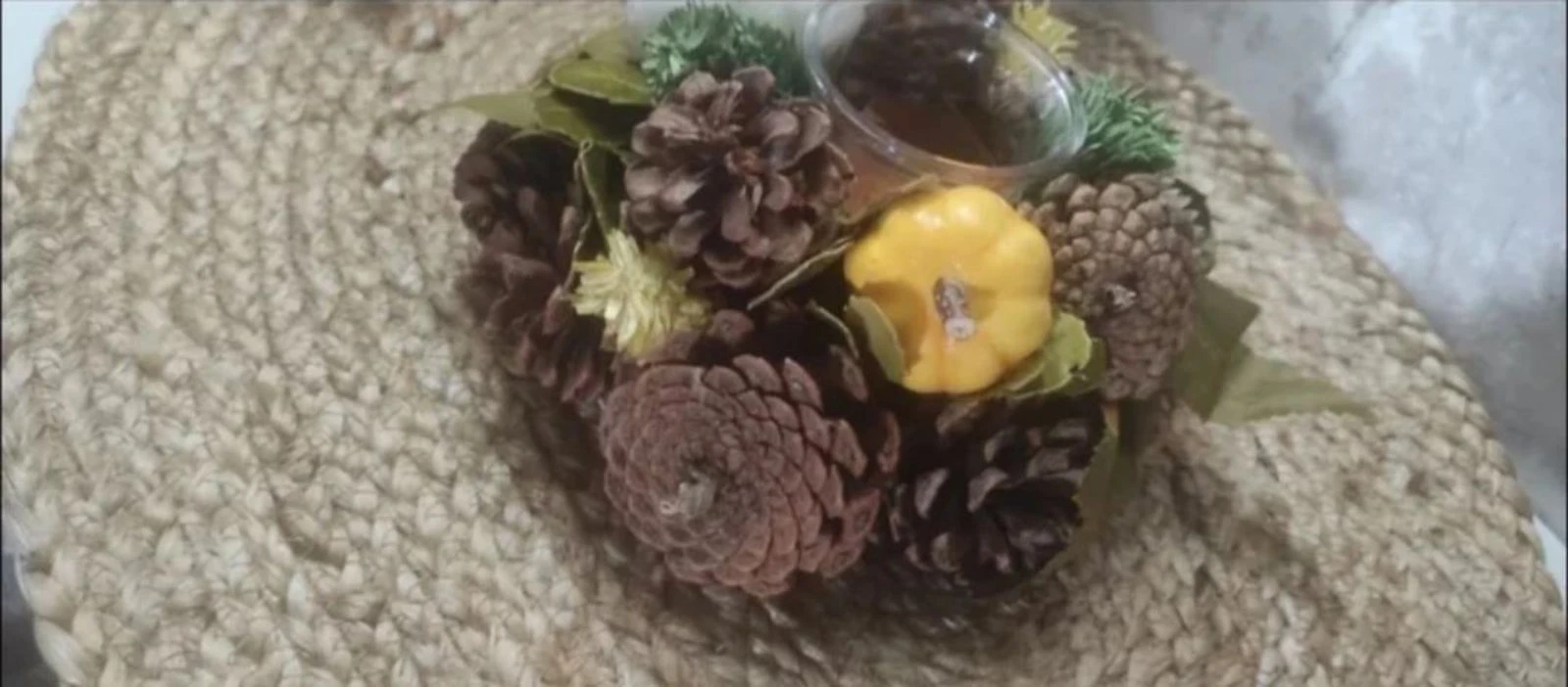 Autumn candle holder – photo 5